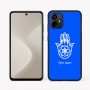 כיסוי בעיצוב אישי עם השם שלך לדגם - Motorola Moto G64 בעיצוב חמסה - קבלה