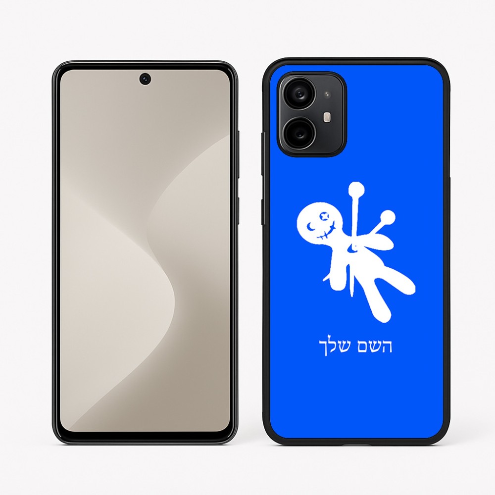 כיסוי בעיצוב אישי עם השם שלך לדגם - Motorola Moto G64 בעיצוב וודו