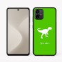 כיסוי בעיצוב אישי עם השם שלך לדגם - Motorola Moto G64 בעיצוב דינוזאור