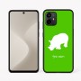 כיסוי בעיצוב אישי עם השם שלך לדגם - Motorola Moto G64 בעיצוב קרנף