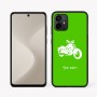 כיסוי בעיצוב אישי עם השם שלך לדגם - Motorola Moto G64 בעיצוב הארלי-דיווידסון
