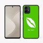 כיסוי בעיצוב אישי עם השם שלך לדגם - Motorola Moto G64 בעיצוב שפתיים - נשיקה