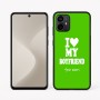 כיסוי בעיצוב אישי עם השם שלך לדגם - Motorola Moto G64 בעיצוב אוהבת את החבר שלי
