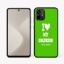 כיסוי בעיצוב אישי עם השם שלך לדגם - Motorola Moto G64 בעיצוב אוהב את החברה שלי