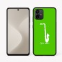 כיסוי בעיצוב אישי עם השם שלך לדגם - Motorola Moto G64 בעיצוב סקסופון