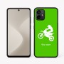כיסוי בעיצוב אישי עם השם שלך לדגם - Motorola Moto G64 בעיצוב מוטוקרוס