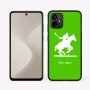 כיסוי בעיצוב אישי עם השם שלך לדגם - Motorola Moto G64 בעיצוב שחקן פולו - סוס