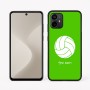 כיסוי בעיצוב אישי עם השם שלך לדגם - Motorola Moto G64 בעיצוב כדור כדורעף