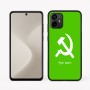 כיסוי בעיצוב אישי עם השם שלך לדגם - Motorola Moto G64 בעיצוב פטיש ומגל