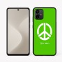 כיסוי בעיצוב אישי עם השם שלך לדגם - Motorola Moto G64 בעיצוב סמל השלום