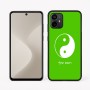 כיסוי בעיצוב אישי עם השם שלך לדגם - Motorola Moto G64 בעיצוב סמל יינג יאנג