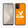 כיסוי בעיצוב אישי עם השם שלך לדגם - Motorola Moto G64 בעיצוב נשר אמריקאי