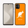 כיסוי בעיצוב אישי עם השם שלך לדגם - Motorola Moto G64 בעיצוב קנגורו