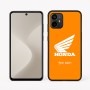 כיסוי בעיצוב אישי עם השם שלך לדגם - Motorola Moto G64 בעיצוב הונדה