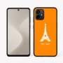 כיסוי בעיצוב אישי עם השם שלך לדגם - Motorola Moto G64 בעיצוב מגדל אייפל
