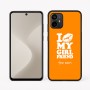 כיסוי בעיצוב אישי עם השם שלך לדגם - Motorola Moto G64 בעיצוב לנשק את החברה שלי