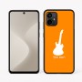 כיסוי בעיצוב אישי עם השם שלך לדגם - Motorola Moto G64 בעיצוב גיטרה