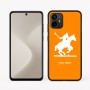 כיסוי בעיצוב אישי עם השם שלך לדגם - Motorola Moto G64 בעיצוב שחקן פולו - סוס