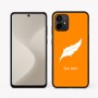 כיסוי בעיצוב אישי עם השם שלך לדגם - Motorola Moto G64 בעיצוב נוצת נוצה