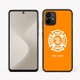 כיסוי בעיצוב אישי עם השם שלך לדגם - Motorola Moto G64 בעיצוב כבאי - תגית