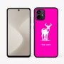 כיסוי בעיצוב אישי עם השם שלך לדגם - Motorola Moto G64 בעיצוב צבי