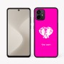 כיסוי בעיצוב אישי עם השם שלך לדגם - Motorola Moto G64 בעיצוב ראש פיל