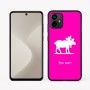 כיסוי בעיצוב אישי עם השם שלך לדגם - Motorola Moto G64 בעיצוב דישון