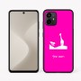 כיסוי בעיצוב אישי עם השם שלך לדגם - Motorola Moto G64 בעיצוב ג'ירפה באפריקה