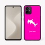 כיסוי בעיצוב אישי עם השם שלך לדגם - Motorola Moto G64 בעיצוב כריש ראש פטיש