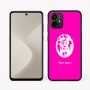 כיסוי בעיצוב אישי עם השם שלך לדגם - Motorola Moto G64 בעיצוב פני אריה