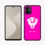 כיסוי בעיצוב אישי עם השם שלך לדגם - Motorola Moto G64 בעיצוב פני פנטרה