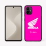 כיסוי בעיצוב אישי עם השם שלך לדגם - Motorola Moto G64 בעיצוב הונדה