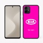 כיסוי בעיצוב אישי עם השם שלך לדגם - Motorola Moto G64 בעיצוב קיה