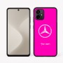 כיסוי בעיצוב אישי עם השם שלך לדגם - Motorola Moto G64 בעיצוב מרצדס-בנץ