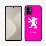 כיסוי בעיצוב אישי עם השם שלך לדגם - Motorola Moto G64 בעיצוב פיג'ו