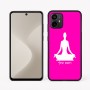כיסוי בעיצוב אישי עם השם שלך לדגם - Motorola Moto G64 בעיצוב אימון יוגה