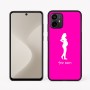 כיסוי בעיצוב אישי עם השם שלך לדגם - Motorola Moto G64 בעיצוב אישה בהריון