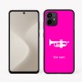 כיסוי בעיצוב אישי עם השם שלך לדגם - Motorola Moto G64 בעיצוב חצוצרה
