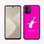 כיסוי בעיצוב אישי עם השם שלך לדגם - Motorola Moto G64 בעיצוב כינור
