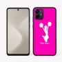 כיסוי בעיצוב אישי עם השם שלך לדגם - Motorola Moto G64 בעיצוב מעודדת