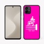 כיסוי בעיצוב אישי עם השם שלך לדגם - Motorola Moto G64 בעיצוב רוכב סוסים