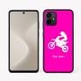 כיסוי בעיצוב אישי עם השם שלך לדגם - Motorola Moto G64 בעיצוב מוטוקרוס