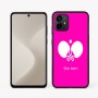 כיסוי בעיצוב אישי עם השם שלך לדגם - Motorola Moto G64 בעיצוב פינג פונג