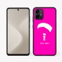 כיסוי בעיצוב אישי עם השם שלך לדגם - Motorola Moto G64 בעיצוב צניחה חופשית
