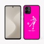 כיסוי בעיצוב אישי עם השם שלך לדגם - Motorola Moto G64 בעיצוב שחקן כדורגל
