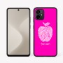 כיסוי בעיצוב אישי עם השם שלך לדגם - Motorola Moto G64 בעיצוב הדפס תפוח