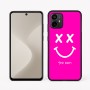 כיסוי בעיצוב אישי עם השם שלך לדגם - Motorola Moto G64 בעיצוב סמיילי