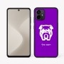 כיסוי בעיצוב אישי עם השם שלך לדגם - Motorola Moto G64 בעיצוב פרצוף בולדוג