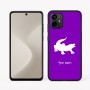 כיסוי בעיצוב אישי עם השם שלך לדגם - Motorola Moto G64 בעיצוב תנין