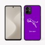 כיסוי בעיצוב אישי עם השם שלך לדגם - Motorola Moto G64 בעיצוב פומה